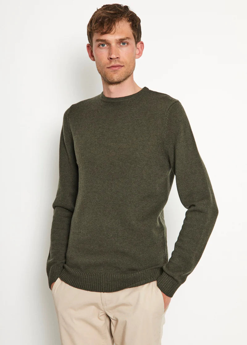 BS Lauge Regular Fit Knit Sweater - Green