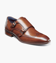 Load image into Gallery viewer, Karson Wingtip Double Monk Strap Shoe
